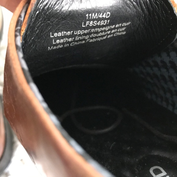 KARL LAGERFELD Men's Leather Derby Dress Shoes - Picture 6 of 7